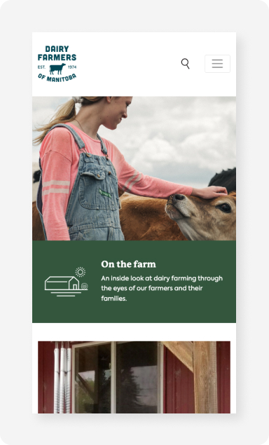 Case study for Dairy Farmers of Manitoba