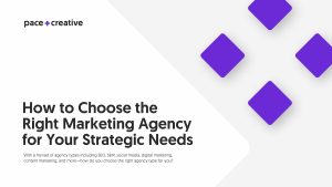 Cover of "How to Choose the Right Marketing Agency for Your Strategic Needs" eBook
